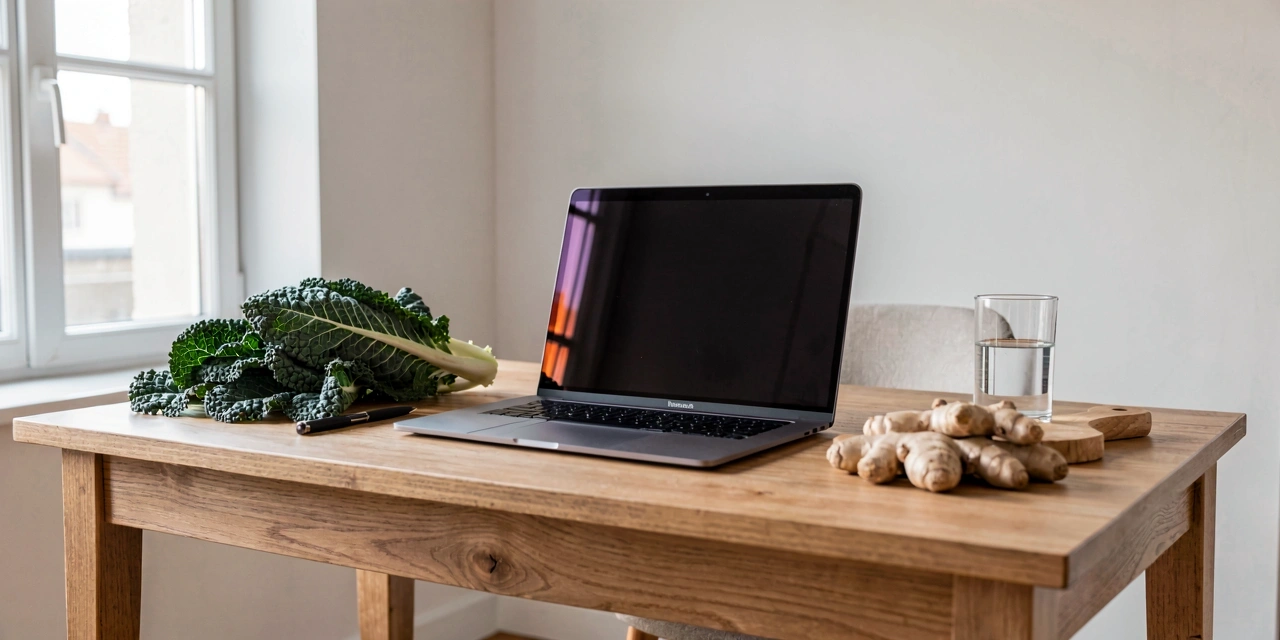 Arbeitsplatz für Ernährungsberatung